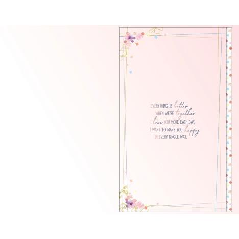 Wonderful Fiancée Luxury Me to You Bear Birthday Card Extra Image 1
